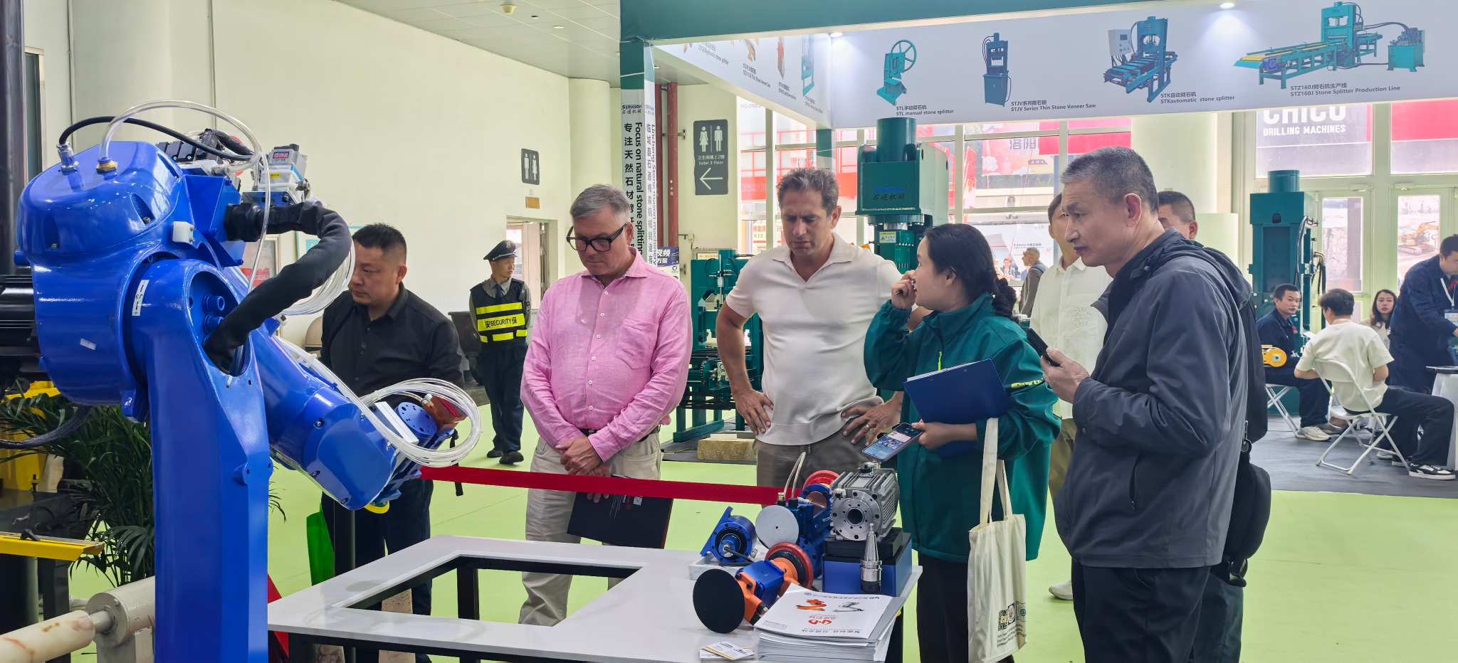 Hoogtepunten van Xiamen Anyth Mechanical Equipment op de Xiamen International Stone Fair