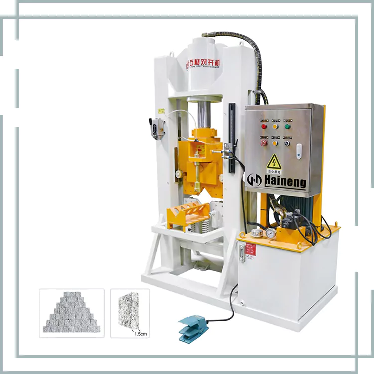 Steen splitsingsmachines