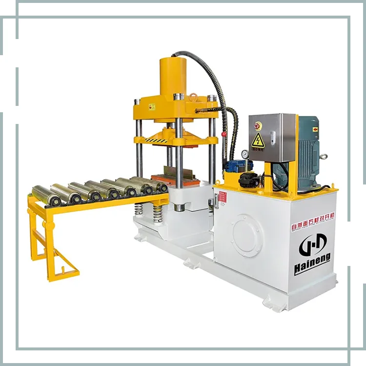 Stenen stempelmachine