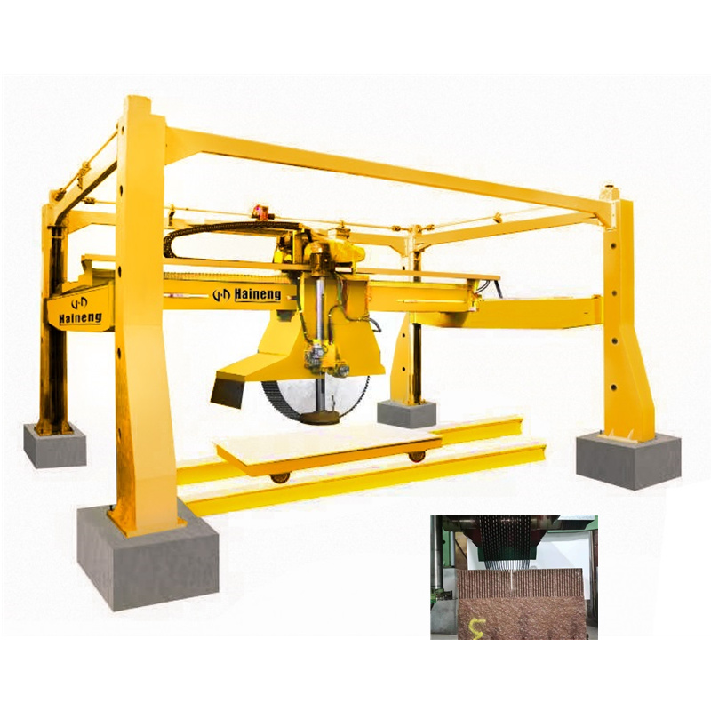 Granieten bidirectionele snijmachine