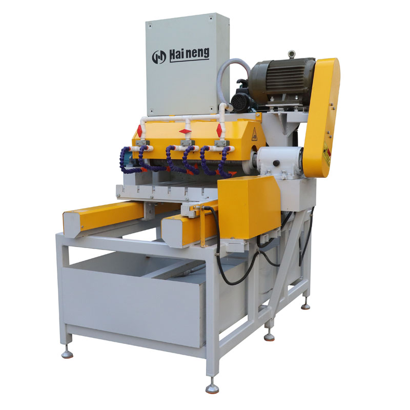 Steensteensnijmachine met meerdere messen